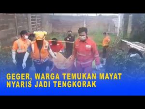 GEGER, WARGA TEMUKAN MAYAT NYARIS JADI TENGKORAK