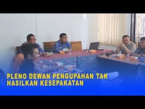 PLENO DEWAN PENGUPAHAN TAK HASILKAN KESEPAKATAN