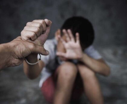 Ilustrasi penculikan anak. (foto/ Shutterstock)