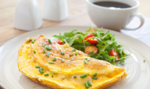 cara membuat omelet telur ala hotel