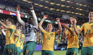 000000--- Australia lolos ke babak 32 besar Piala Dunia